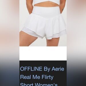 OFFLINE By Aerie Real Me Flirty Short